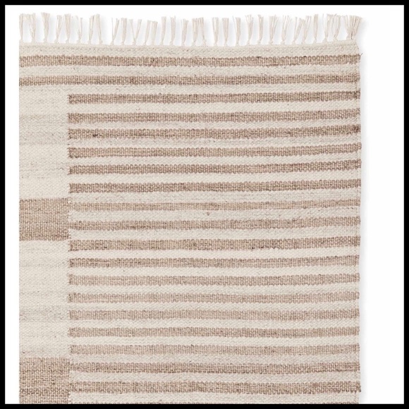 Serena & Lily Flatweave Natural Anza Rug 2’ x 3’. Brand New. - Picture 2 of 6